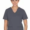 Healing Hands Clearance Women's Averie Solid Scrub Top -Cherokee Shop 1 hh 2402 clearance 650