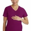 Healing Hands Women's Mila Maternity Solid Scrub Top 2 Healing Hands Women's Mila Maternity Solid Scrub Top -Cherokee Shop 1 hh 2510 650