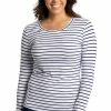 Healing Hands Clearance Women's Mackenzie White & Navy Stripe Print Underscrub -Cherokee Shop 1 hh s5051 printclearancewns 650