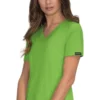 Koi Women's Eco Mock Wrap Solid Scrub Top -Cherokee Shop 1 ko 1032 650