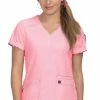 Koi Women's Liv Solid Scrub Top -Cherokee Shop 1 ko 1043 650