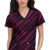 Koi Clearance Women's Align In Motion Print Scrub Top -Cherokee Shop 1 ko 1071pr printclearanceimn 650