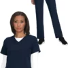 Koi Women's Eco Solid Scrub Top & Nova Tapered Scrub Pant Set -Cherokee Shop 1 ko 24set 650