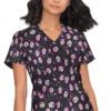 Koi Clearance Women's Leslie Poppies Print Scrub Top 2 Koi Clearance Women's Leslie Poppies Print Scrub Top -Cherokee Shop 1 ko 384pr printclearanceppp 650