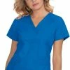 Koi Clearance Women's Kyra V-Neck Solid Scrub Top 2 Koi Clearance Women's Kyra V-Neck Solid Scrub Top -Cherokee Shop 1 ko 394 clearance 650