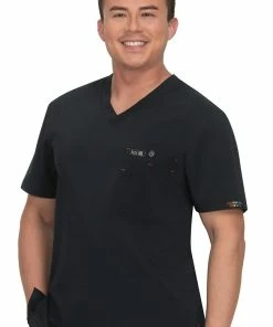 Koi Clearance Men's Bryan Limited Edition Solid Scrub Top