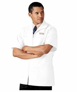 Landau Clearance Men's Professional Lab Solid Scrub Jacket