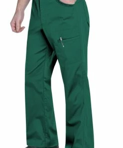 Landau Clearance Men's Cargo Ripstop Scrub Pant With Knee Darts