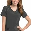 Urbane Women's Motivate V-Neck Solid Scrub Top With Tonal Stitching 2 Urbane Women's Motivate V-Neck Solid Scrub Top With Tonal Stitching -Cherokee Shop 1 ln 9015 650