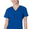 Urbane Women's Tailored V-Neck Solid Scrub Top -Cherokee Shop 1 ln 9744fs bgs 650