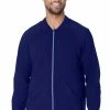 Urbane Men's Warm Up Solid Scrub Jacket -Cherokee Shop 1 ln 9914lka 650