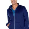 Urbane Men's Fleece Solid Scrub Jacket -Cherokee Shop 1 ln 9972 650