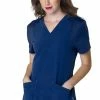 Smitten Clearance Women's Miracle Solid Scrub Top