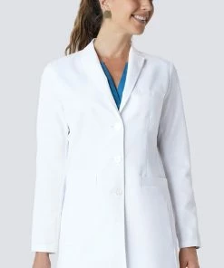 Medelita Women's J. Wright Slim Fit Lab Coat