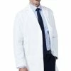 Medelita Men's M3 Laennec Classic Fit 40" Lab Coat 2 Medelita Men's M3 Laennec Classic Fit 40" Lab Coat -Cherokee Shop 1 md lmm3lc wht 650