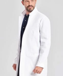 Medelita Men's Boyd Slim Fit Lab Coat