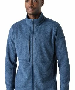Medelita Men's Strata Full-Zip 6-Pocket Fleece Jacket