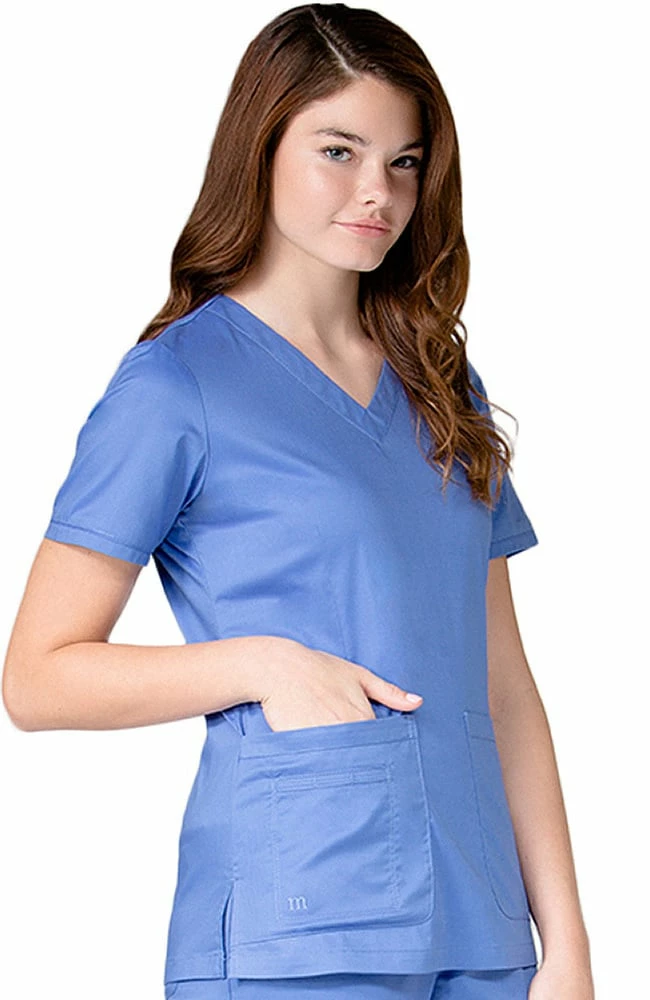 Maevn Uniforms Clearance Women's V-Neck Scrub Top 3 Maevn Uniforms Clearance Women's V-Neck Scrub Top
