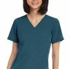 Maevn Uniforms Women's Contoured Solid Scrub Top 1 Maevn Uniforms Women's Contoured Solid Scrub Top -Cherokee Shop 1 mv 4511 650