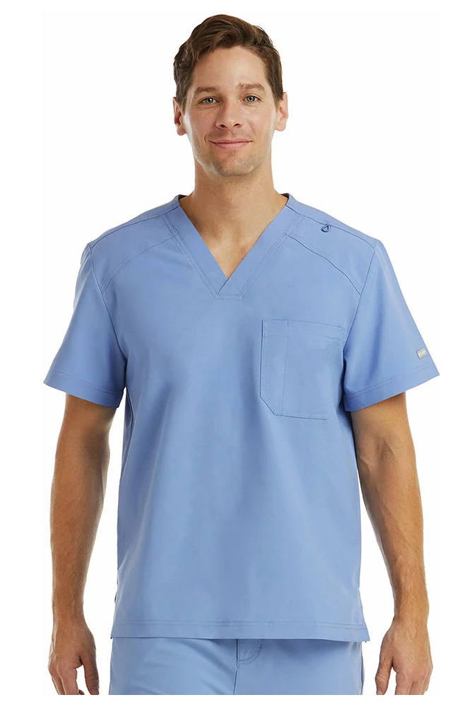 Maevn Uniforms Men's Chest Pocket V-Neck Scrub Top 3 Maevn Uniforms Men's Chest Pocket V-Neck Scrub Top