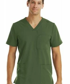 Maevn Uniforms Men's 3 Pocket V-Neck Scrub Top