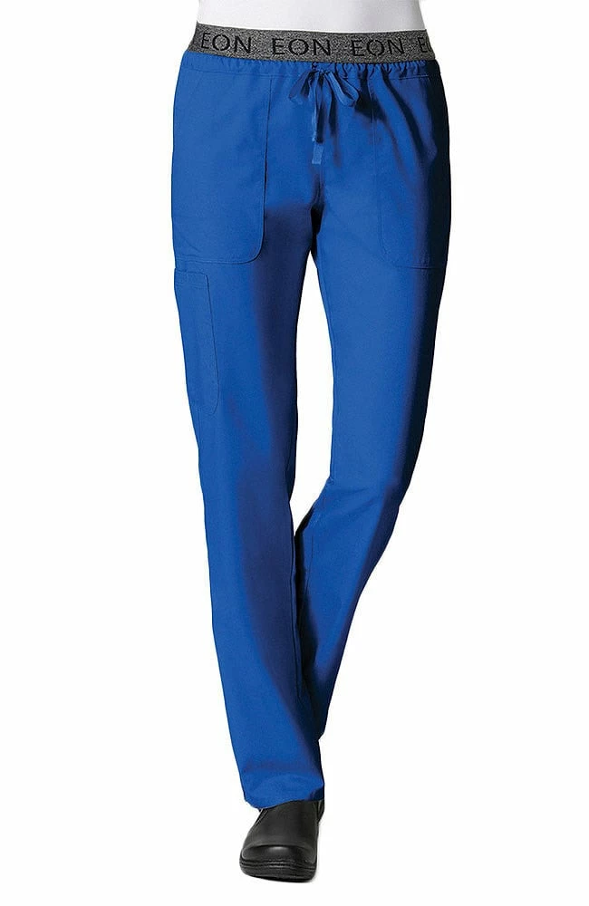 EON Women's COOLMAX Logo Elastic Drawstring Waistband Scrub Pant 3 EON Women's COOLMAX Logo Elastic Drawstring Waistband Scrub Pant