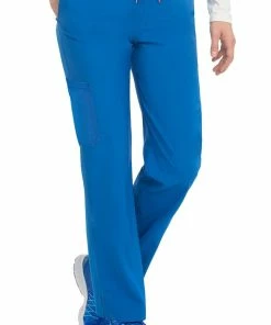 Med Couture Women's Drawstring Cargo Pocket Scrub Pant