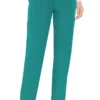 Med Couture Clearance Women's Paige Knit Waistband Cargo Yoga Scrub Pant