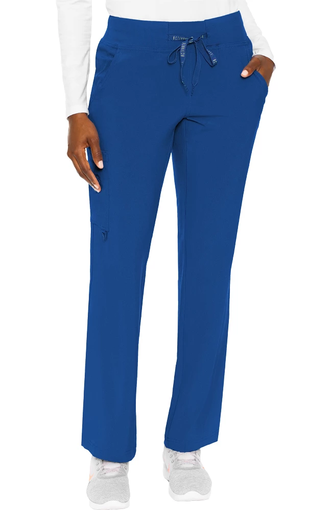 Med Couture Women's Transformer Knit Waistband Drawstring Scrub Pant 3 Med Couture Women's Transformer Knit Waistband Drawstring Scrub Pant