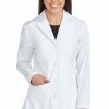 Med Couture Clearance Women's Vivien 33" Lab Coat -Cherokee Shop 1 pe 9644 clearancewht 650