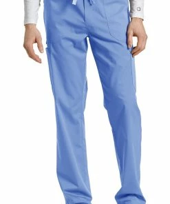 White Cross Clearance Men's Drawstring Fly Cargo Scrub Pant