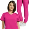 White Cross Women's V-Neck Solid Scrub Top & Jogger Scrub Pant -Cherokee Shop 1 wc 5set 650