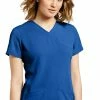 White Cross Women's Mock Wrap Stretch Panel Solid Scrub Top -Cherokee Shop 1 wc 777 650