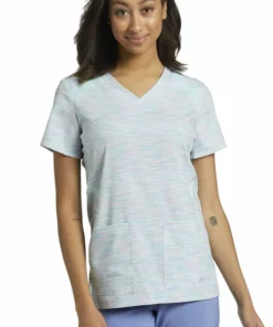 White Cross Clearance Women's Fast Track Print Scrub Top