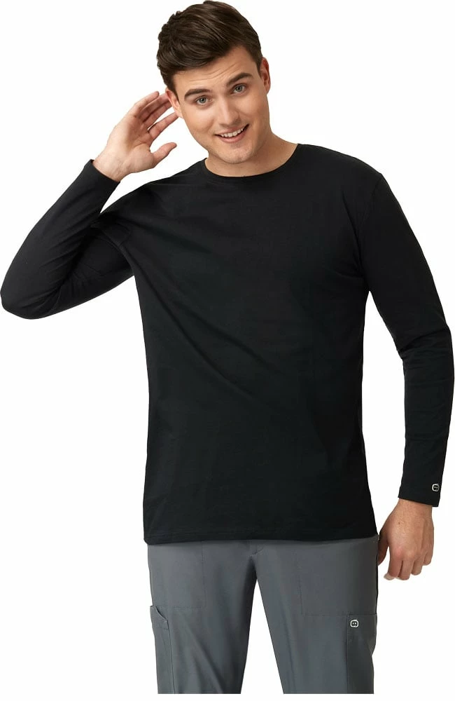 WonderWink Clearance Men's Jersey Solid Underscrub 3 WonderWink Clearance Men's Jersey Solid Underscrub