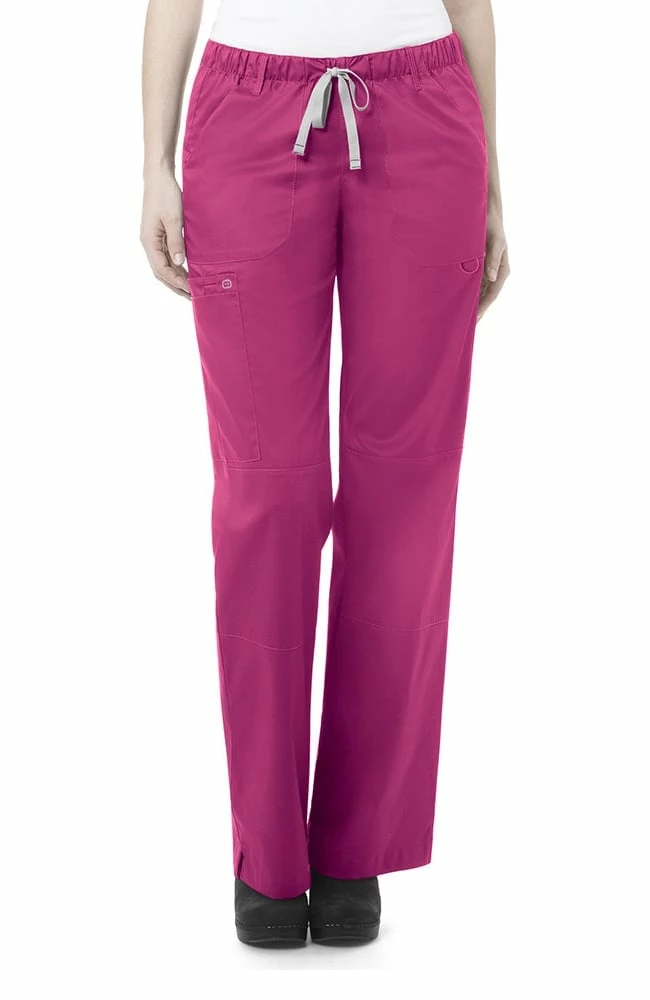 WonderWORK Clearance Women's Straight Leg Cargo Scrub Pant 3 WonderWORK Clearance Women's Straight Leg Cargo Scrub Pant
