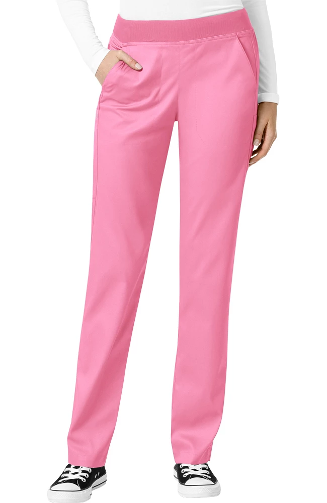 WonderWink Women's Knit Waist Cargo Scrub Pant 3 WonderWink Women's Knit Waist Cargo Scrub Pant