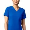 WonderWink Women's 3 Pocket V-Neck Scrub Top -Cherokee Shop 1 wk 6122 650