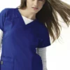 WonderWink Clearance Women's Sporty V-Neck Solid Scrub Top -Cherokee Shop 1 wk 6214 clearance 650