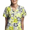 WonderWink Clearance Women's Sun Kissed Print Scrub Top -Cherokee Shop 1 wk 6257 printclearancesks 650