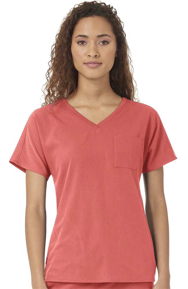 WonderWink Clearance Women's Dolman Solid Scrub Top 3 WonderWink Clearance Women's Dolman Solid Scrub Top