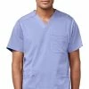 WonderWink Men's Multi Pocket V-Neck Scrub Top 2 WonderWink Men's Multi Pocket V-Neck Scrub Top -Cherokee Shop 1 wk 6819 650