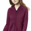 WonderFlex By Wonderwink Women's Fleece Solid Scrub Jacket 1 WonderFlex By Wonderwink Women's Fleece Solid Scrub Jacket -Cherokee Shop 1 wk 8209 650