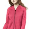 Clearance WonderFlex By Wonderwink Women's Fleece Solid Scrub Jacket 1 Clearance WonderFlex By Wonderwink Women's Fleece Solid Scrub Jacket -Cherokee Shop 1 wk 8209 clearancecor 650