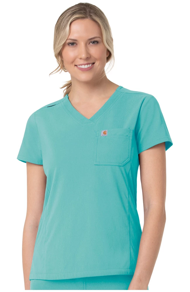 Carhartt Women's Tuck In Scrub Top 3 Carhartt Women's Tuck In Scrub Top