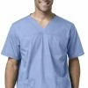 Carhartt Clearance Men's Multi-Pocket Solid Scrub Top -Cherokee Shop 1 wk c15208 clearancecbl 650