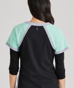 Grey's Anatomy Women's Tri-Color V-Neck Solid Scrub Top -Cherokee Shop 2 bc 41435 650