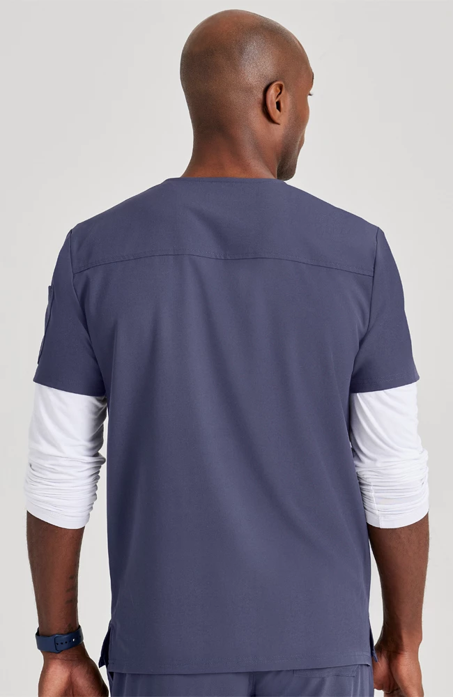 Barco Uniforms Barco Unify Men's V-Neck Scrub Top 4 Barco Uniforms Barco Unify Men's V-Neck Scrub Top - Image 2