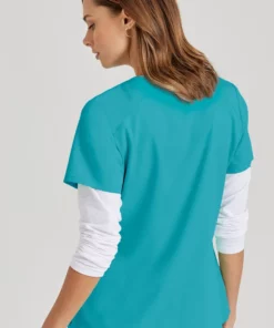 Grey's Anatomy Clearance Women's V-Neck Solid Scrub Top -Cherokee Shop 2 bc grs011 clearance 650