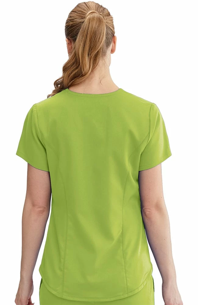 Grey's Anatomy Clearance Women's Avana Solid Scrub Top 4 Grey's Anatomy Clearance Women's Avana Solid Scrub Top - Image 2